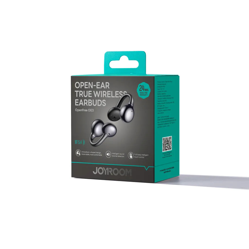 Joyroom Openfree OE3 Open-Ear Trådlösa Hörlurar – Svart