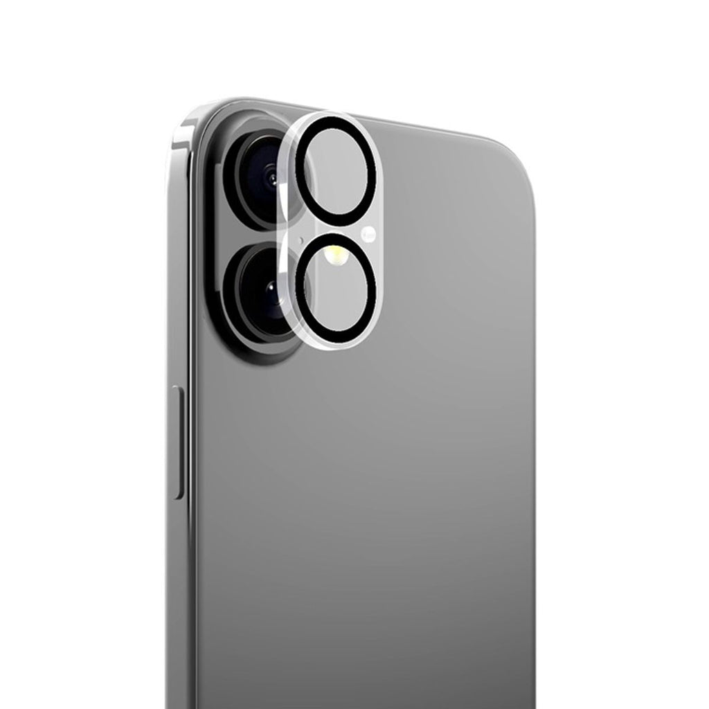 iPhone 16 Plus Kameraskydd 3D Härdat Glas – Transparent