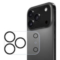 iPhone 17 Pro Max Kameraskydd 3D Härdat Glas – Transparent