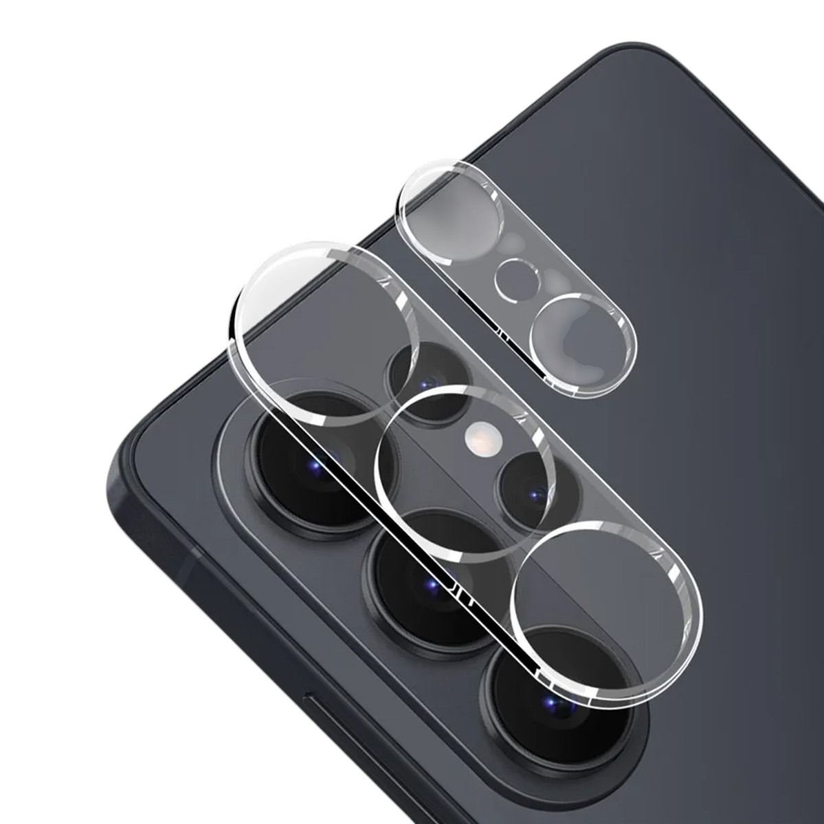 Samsung Galaxy S26 Ultra Kameraskydd 3D Härdat Glas – Transparent