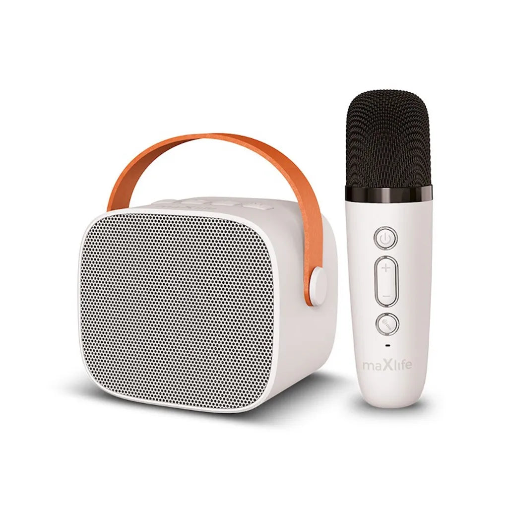 Maxlife Bluetooth Karaokehögtalare 5W – Vit