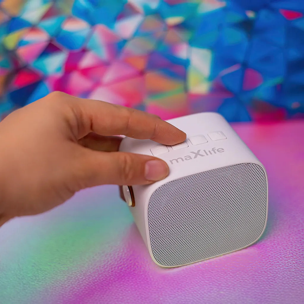 Maxlife Bluetooth Karaokehögtalare 5W – Vit