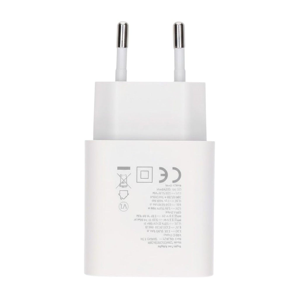 Rvelon Snabbladdare Dual USB-A & USB-C 20W – Vit