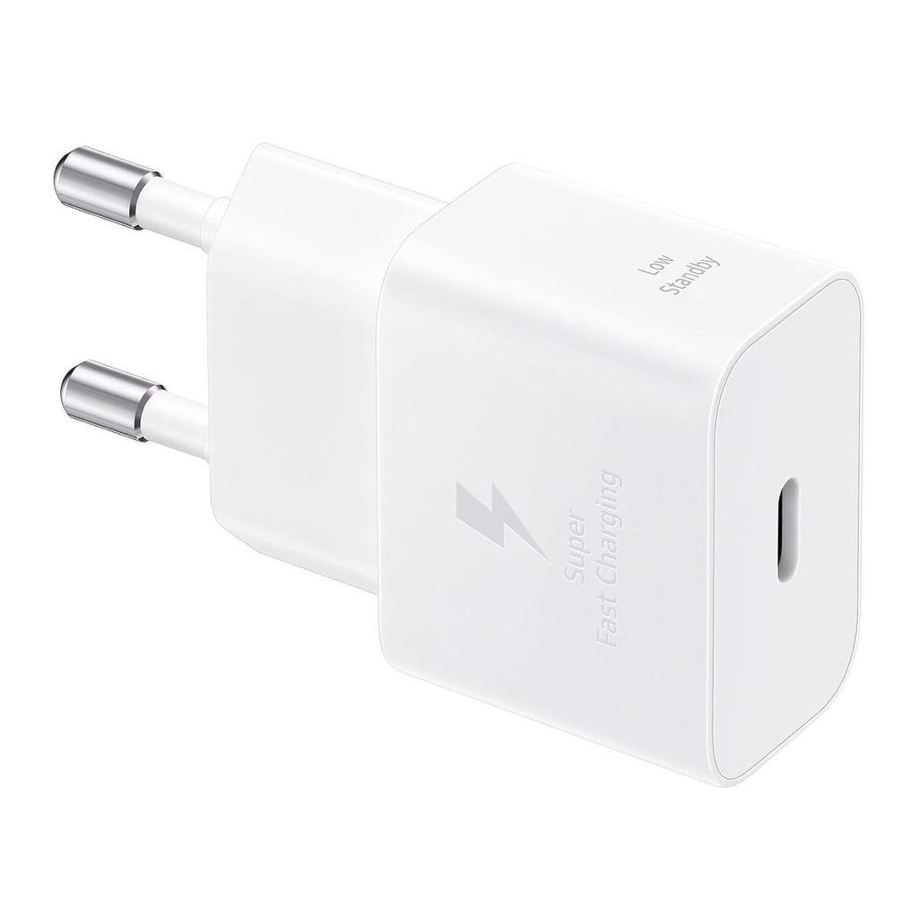 Samsung Original 25W USB-C GaN Strömadapter – Vit