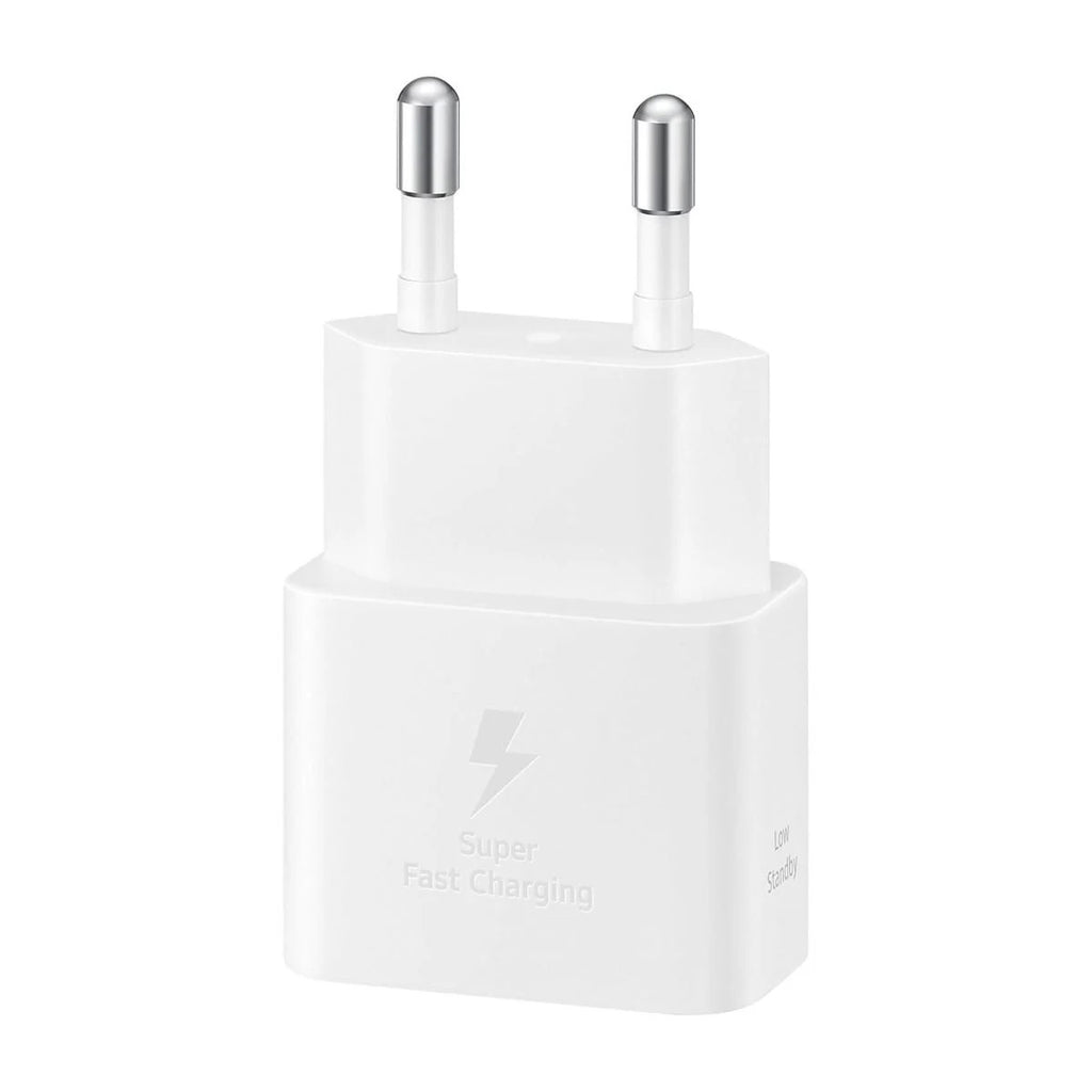 Samsung Original 25W USB-C GaN Strömadapter – Vit