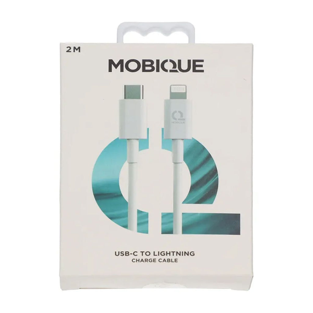 MOBIQUE USB-C Lightning Kabel 2m – Vit