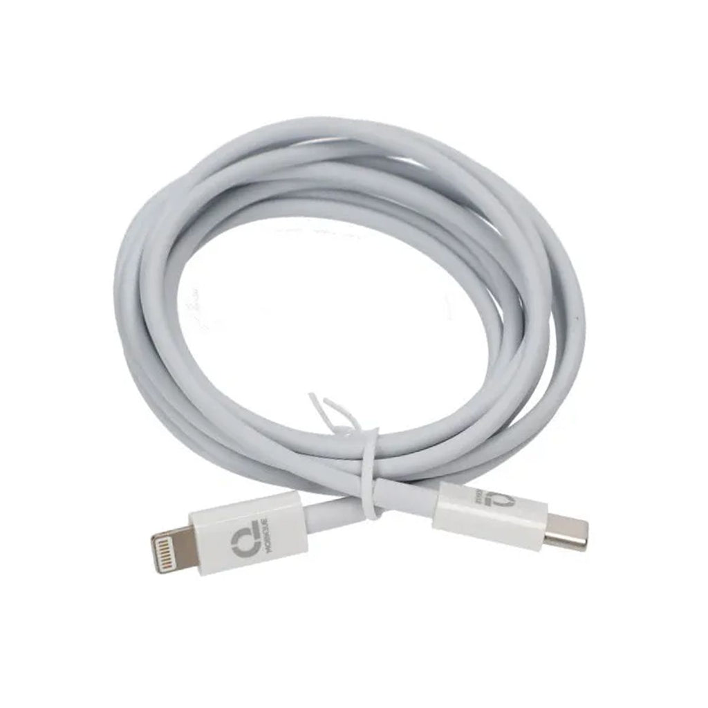 MOBIQUE USB-C Lightning Kabel 2m – Vit