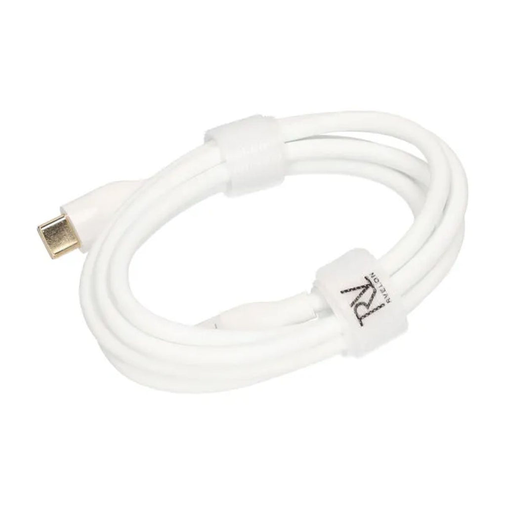 Rvelon USB-C Silikonkabel 240W 1m – Vit