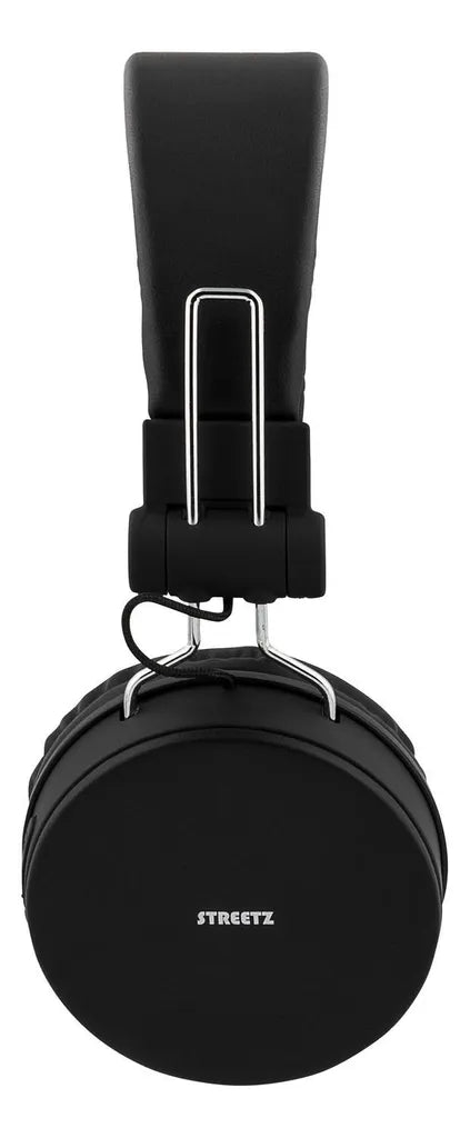 STREETZ Bluetooth On-Ear Headset 3.5mm – Svart