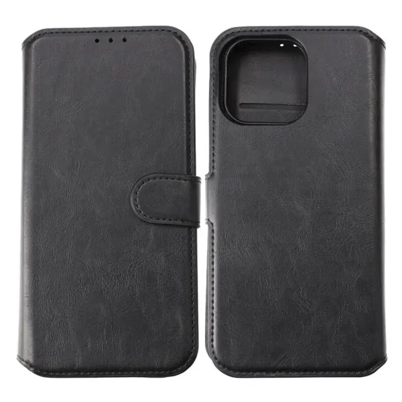 iPhone 13 Pro Max Plånboksfodral – Svart