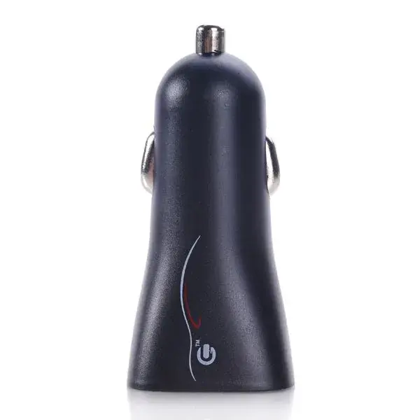 Billaddare USB-A 12W – Svart