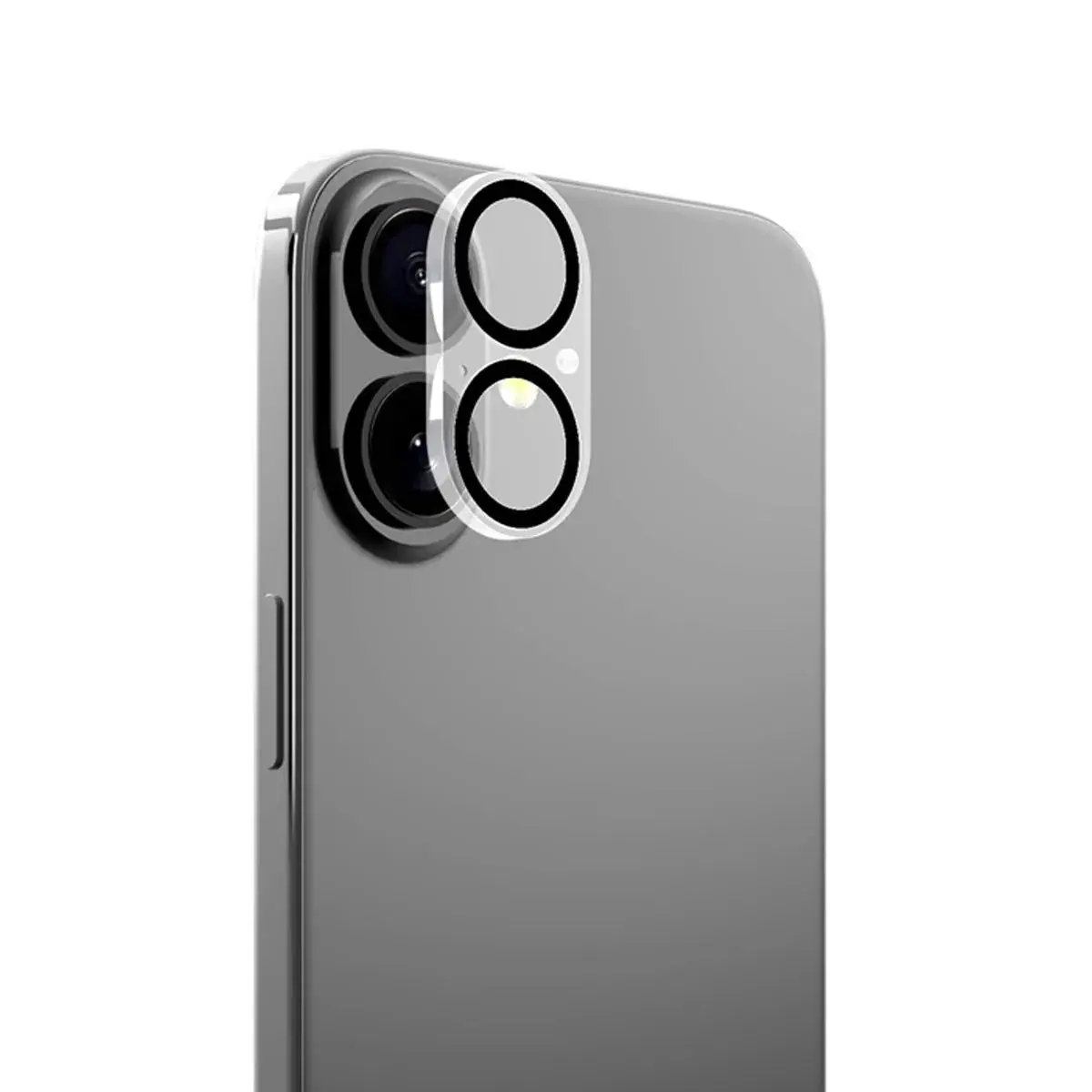 iPhone 16 Plus Kameraskydd 3D Härdat Glas – Transparent