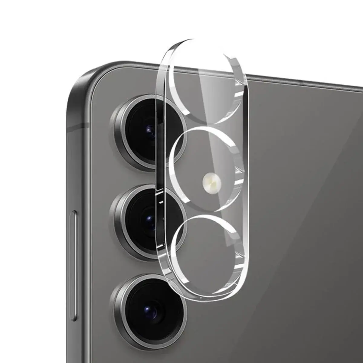 Samsung Galaxy S26+ Kameraskydd 3D Härdat Glas – Transparent